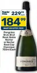 Pick n Pay Brut - pongrácz , rosé, noble nectar or nectar rosé cap classique offer