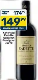 Pick n Pay Kanonkop - kadette cabernet sauvignon offer