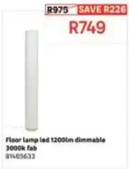 Leroy Merlin Floor lamp led 1200lm dimmable 3000k fab 81485633 offer