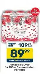 Pick n Pay Annabelle cuvee offer