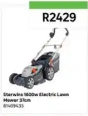 Leroy Merlin 1600w electric lawn mower 37cm 81489435 offer