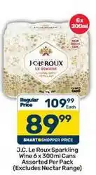 Pick n Pay Sparkling wine 6 x 300ml cans assorted per pack offer