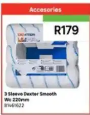 Leroy Merlin Dexter - 3 sleeve smooth wc 220mm 81461622 offer