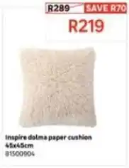 Leroy Merlin Inspire dolma paper cushion 45x45cm 81500904 offer