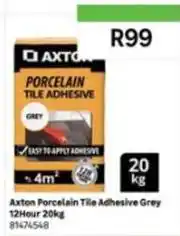 Leroy Merlin Porcelain tile adhesive grey 81474548 offer