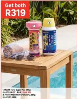 Leroy Merlin Month mate super plus 1.5kg and month mate pool granular 2.25kg offer