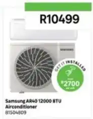 Leroy Merlin Samsung - ar40 12000 btu airconditioner 81504809 offer