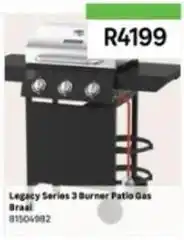 Leroy Merlin Legacy series 3 burner patio gas braai 81504982 offer