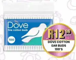 Take 'n Pay Dove cotton ear buds offer