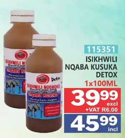 Arrow Cash And Carry ISIKHWILI NORHOKO Detox offer