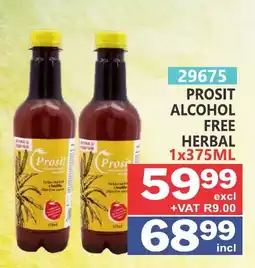 Arrow Cash And Carry Prosit Alcohol Free Herbal offer