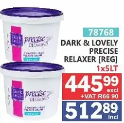 Arrow Cash And Carry DARK & LOVELY PRECISE RELAXER offer