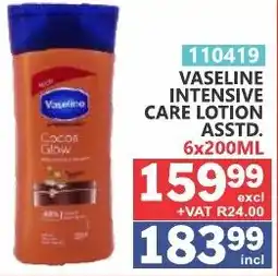 Arrow Cash And Carry Vaseline Intensive Care Lotion offer