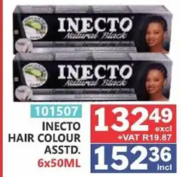 Arrow Cash And Carry INECTO Hair Colour ASSTD. offer