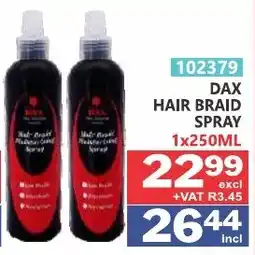 Arrow Cash And Carry DAX Hair Braid Spray offer