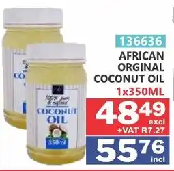 Arrow Cash And Carry AFRICAN ORIGNAL COCONUT OIL offer