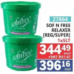 Arrow Cash And Carry Sof n free relaxer offer