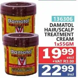 Arrow Cash And Carry Damatol Hair/Scalp Treatment Cream offer
