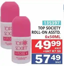 Arrow Cash And Carry TOP SOCIETY ROLL-ON ASSSTD. offer