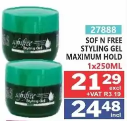 Arrow Cash And Carry Sof N Free Styling Gel offer