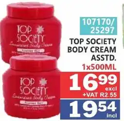 Arrow Cash And Carry TOP SOCIETY BODY CREAM offer
