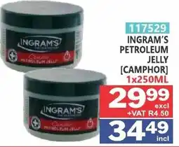 Arrow Cash And Carry INGRAM'S PETROLEUM JELLY [CAMPHOR] offer