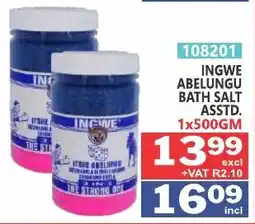 Arrow Cash And Carry INGWU ABELINGU BATH SALT offer