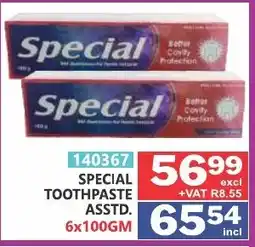 Arrow Cash And Carry Special Toothpaste offer