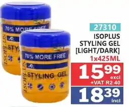 Arrow Cash And Carry ISOPLUS STYLING GEL [LIGHT/DARK] offer