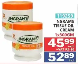 Arrow Cash And Carry INGRAMS TISSUE OIL CREAM offer