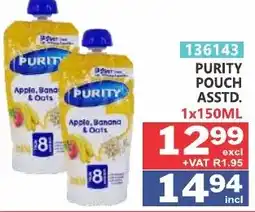 Arrow Cash And Carry PURITY POUCH ASSSTD. offer