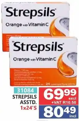 Arrow Cash And Carry Strepsils Orange with Vitamin C offer