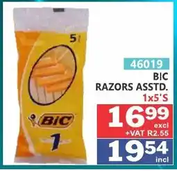 Arrow Cash And Carry Bic razors offer