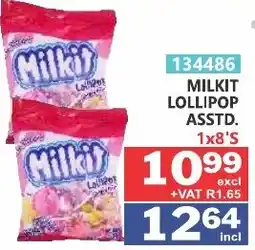 Arrow Cash And Carry MILKIT LOLLIPOP ASSTD. offer
