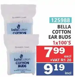 Arrow Cash And Carry Bella Cotton Ear Buds offer