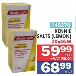 Arrow Cash And Carry Rennie Salts [Lemon] offer