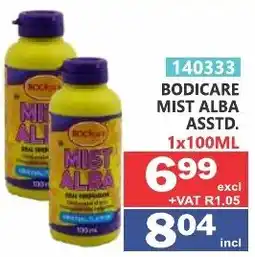 Arrow Cash And Carry Bodicare Mist Alba offer