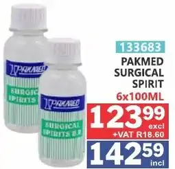 Arrow Cash And Carry PAKMED SURGICAL SPIRIT offer