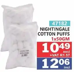 Arrow Cash And Carry Nightingale cotton puffs offer