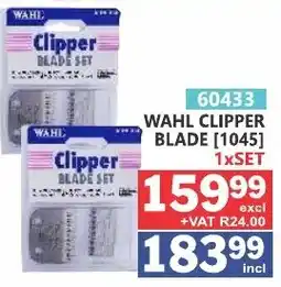 Arrow Cash And Carry Wahl clipper blade set offer