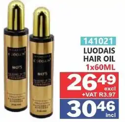 Arrow Cash And Carry LUODAIS HAIR OIL offer