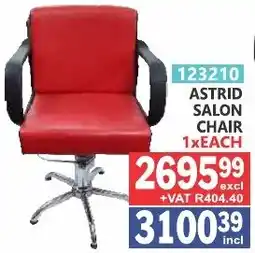 Arrow Cash And Carry Astrid salon chair offer