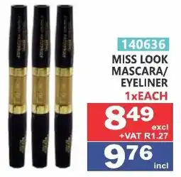 Arrow Cash And Carry Miss Look Mascara/Eyeliner offer