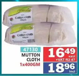 Arrow Cash And Carry Mutton cloth offer