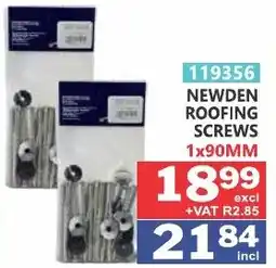 Arrow Cash And Carry NEWWDEN ROOFING SCREWS offer