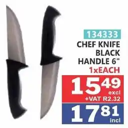 Arrow Cash And Carry CHEF KNIFE BLACK offer