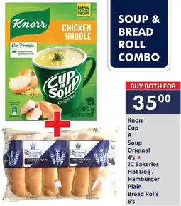 President Hyper Soup & bread roll combo offer