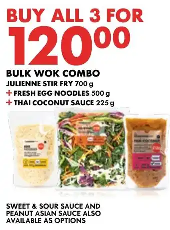 Woolworths Bulk Wok Combo offer