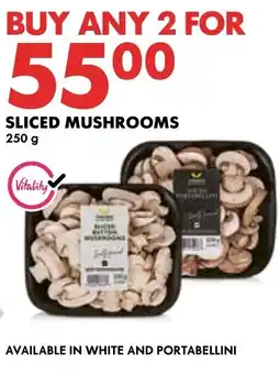 Woolworths Sliced Mushrooms offer