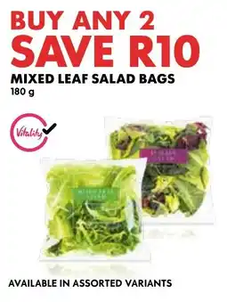 Woolworths Mixed Leaf Salad Bags offer